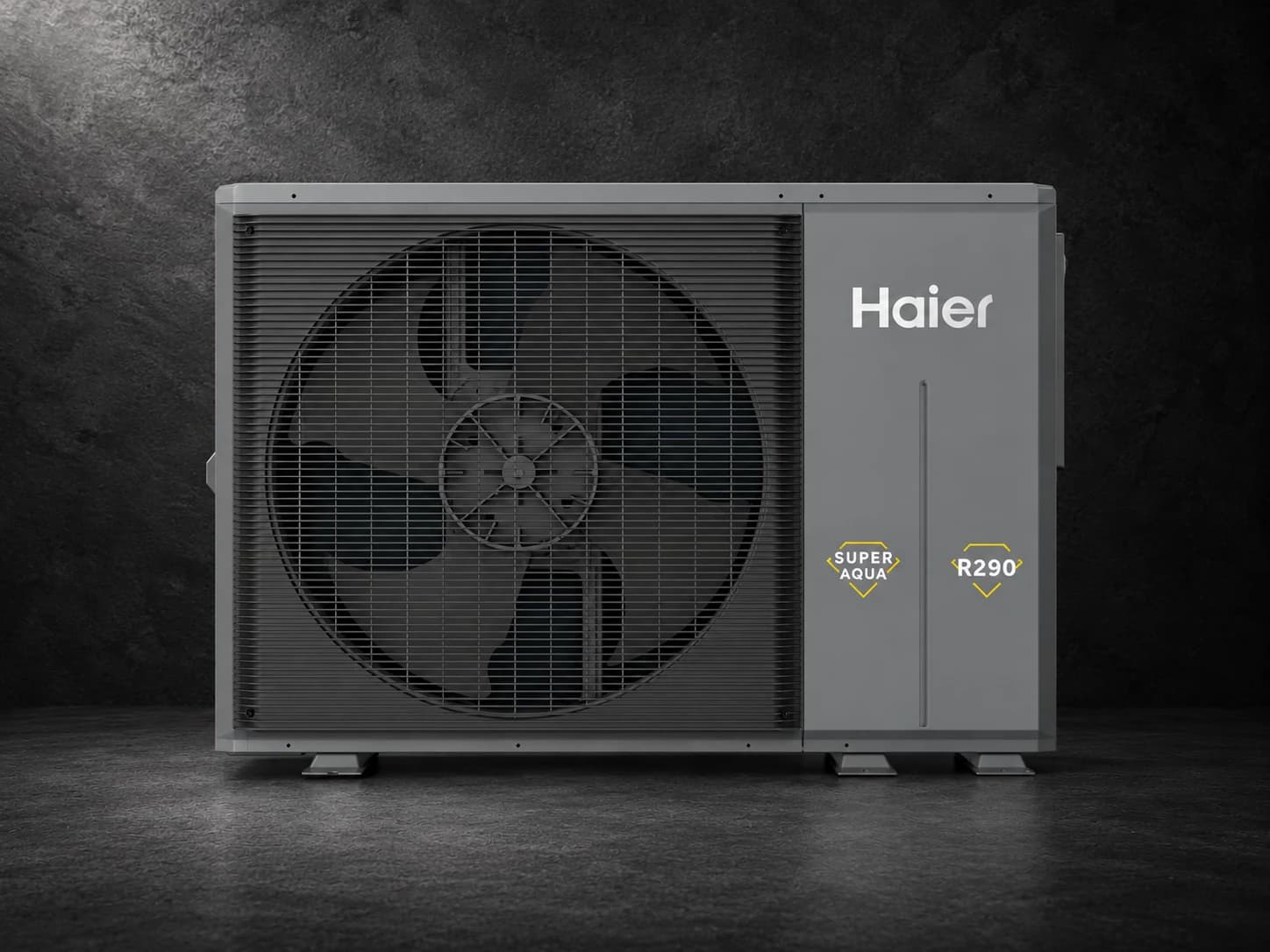 Haier R290 air-to-water outdoor heat pump